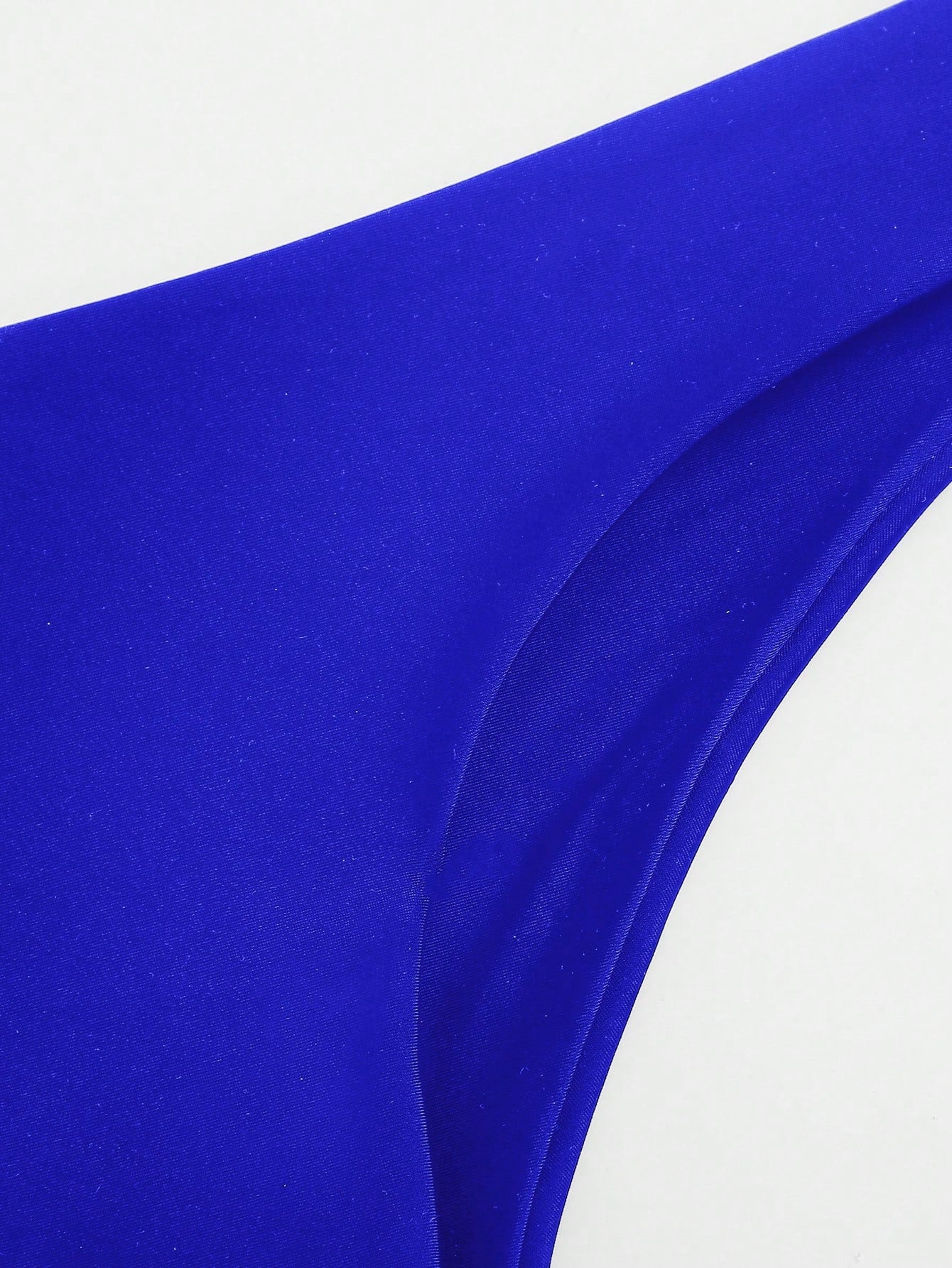 Swim Basics Women's Solid Color Bikini Bottom For Beach Holiday Pool Party Holiday Royal Blue Summer Sporty