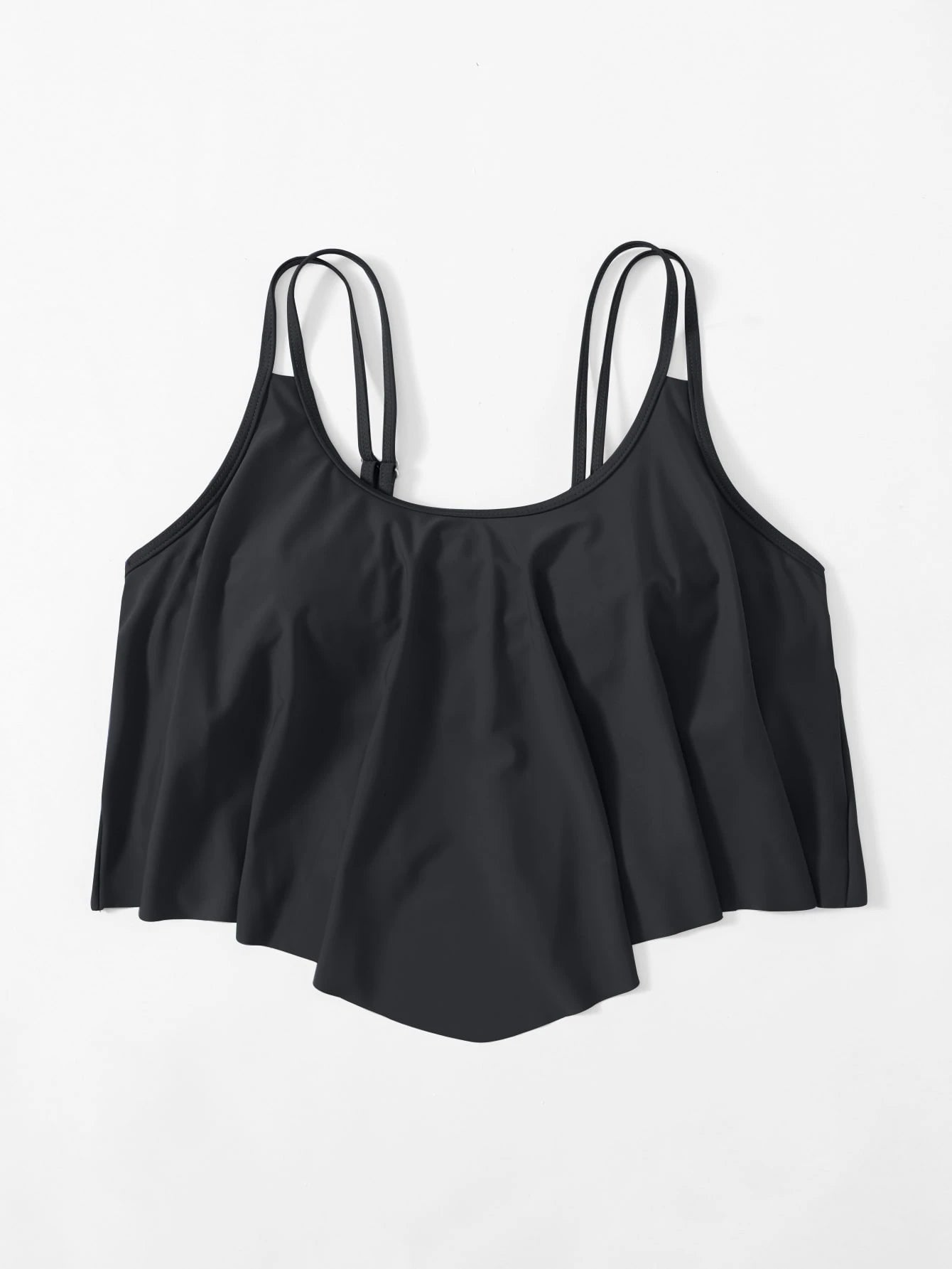 Swim Lushoire Summer Beach Plus Hanky Hem Bikini Top