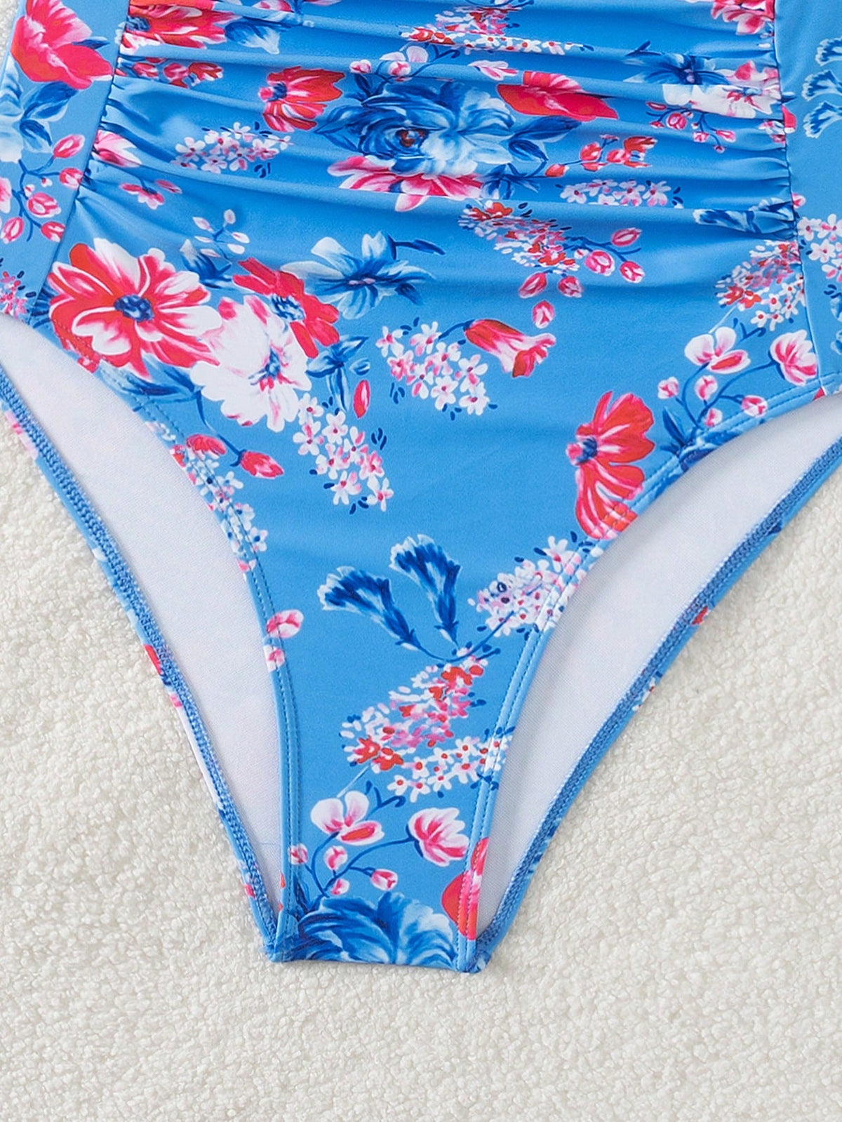 Swim Lushoire Women's One Piece Random Printed Swimsuit- Purchased Copyright Summer