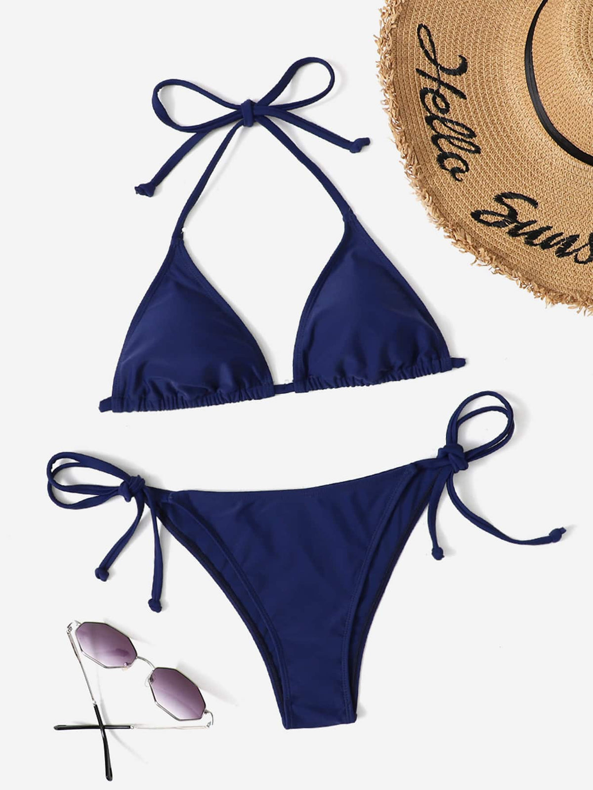 Swim Vcay Vacation Beach Leopard & Floral Print Bikini Swimwear For Summer Beach Vacation