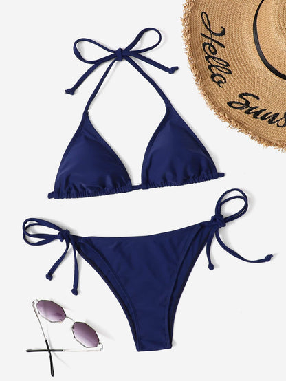 Swim Vcay Vacation Beach Leopard & Floral Print Bikini Swimwear For Summer Beach Vacation