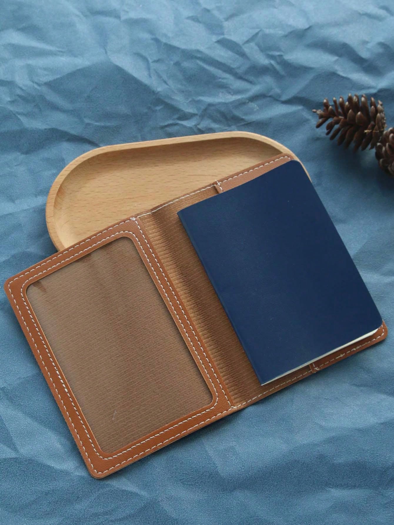 Takeoak Personalized Passport Cover, Passport Holder, Travel Wallet, Elegant ID Card Case, Personalized Luggage Tag, Travel Organizer, Large Capacity, Birthday Gift, Anniversary Gift, Christmas Gift