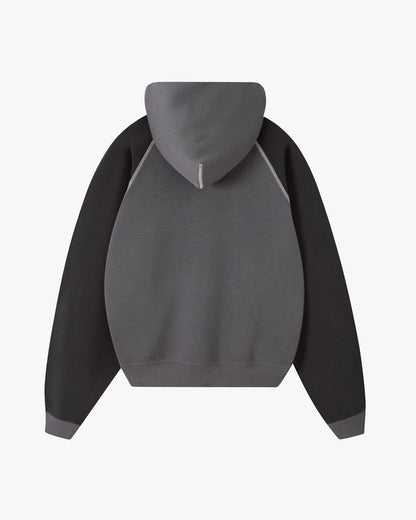 Team Zip-Up Hoodie Ash
