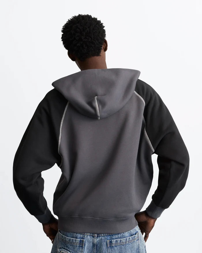 Team Zip-Up Hoodie Ash