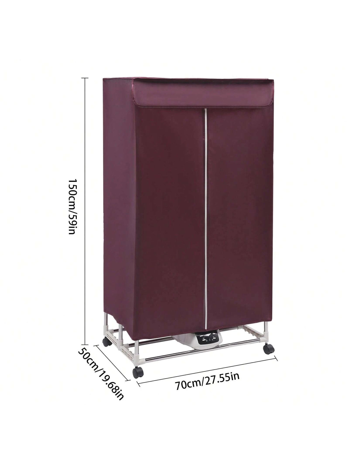 TFCFL Portable Travel Mini Dryer Machine, Electric Dryer For Apartments