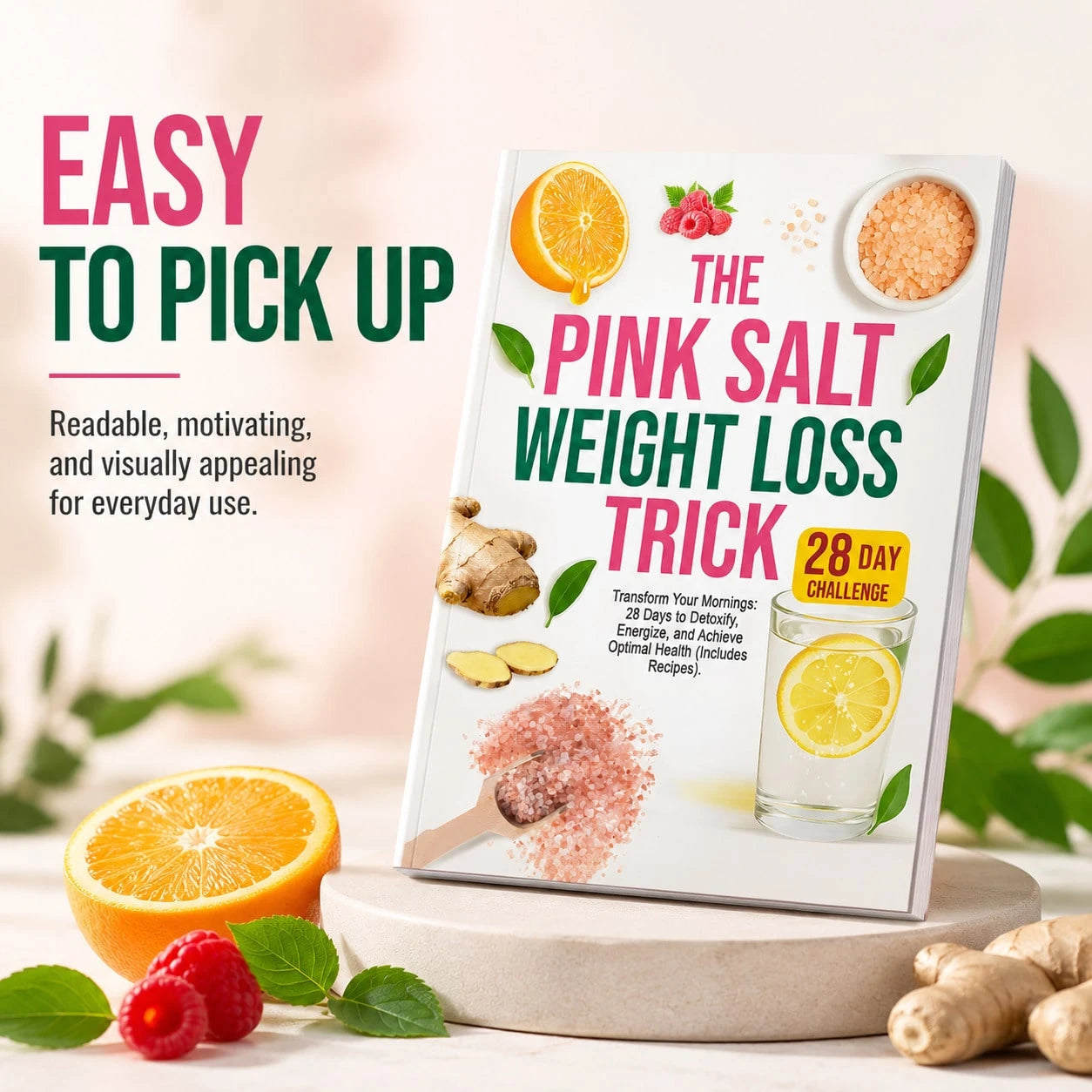 The Pink Salt Weight Loss Method: A Tested Morning Routine For Detoxification And Vitality- The Ultimate 28-Day Health Plan