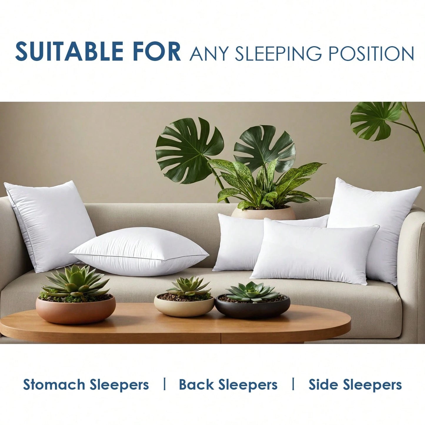 The YUNDO Brand Label Features A White Cushion Core. It Is Suitable For Sofa Cushions, Mattresses, And Patio Cushions. The Sizes Available Are 18*18 Inches, 20*20 Inches, 12*20 Inches, And 22*22 Inche