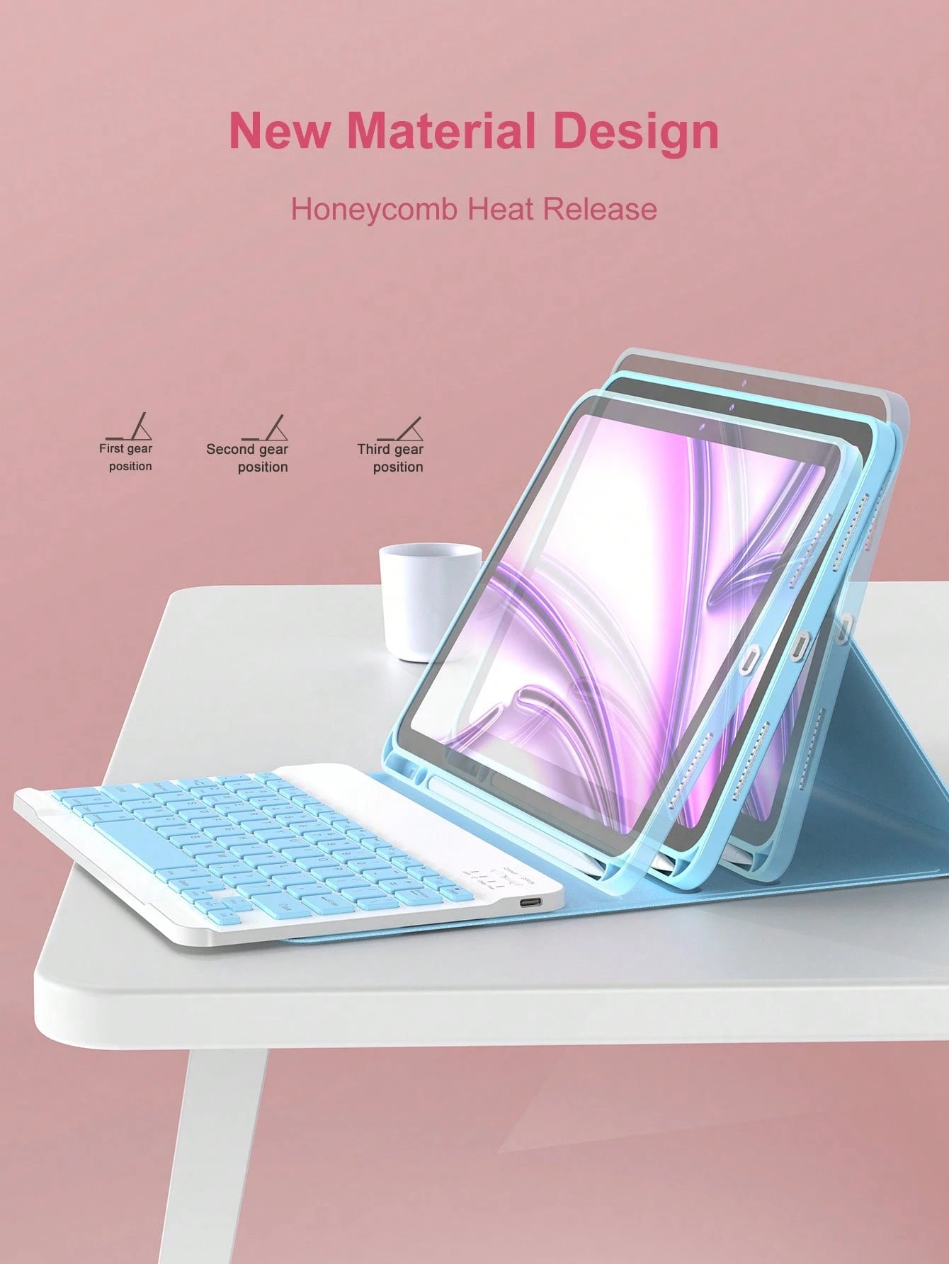 This Keyboard Case Is Compatible With IPad (A16) 11th Gen, 10th Gen, 7th/8th/9th Gen, IPad Air 4th/5th Gen/(M2) 2024/(M3) 2025, IPad Pro 11-Inch (2018/2020/2021/2022). It Is Made Of PU Leather Materia