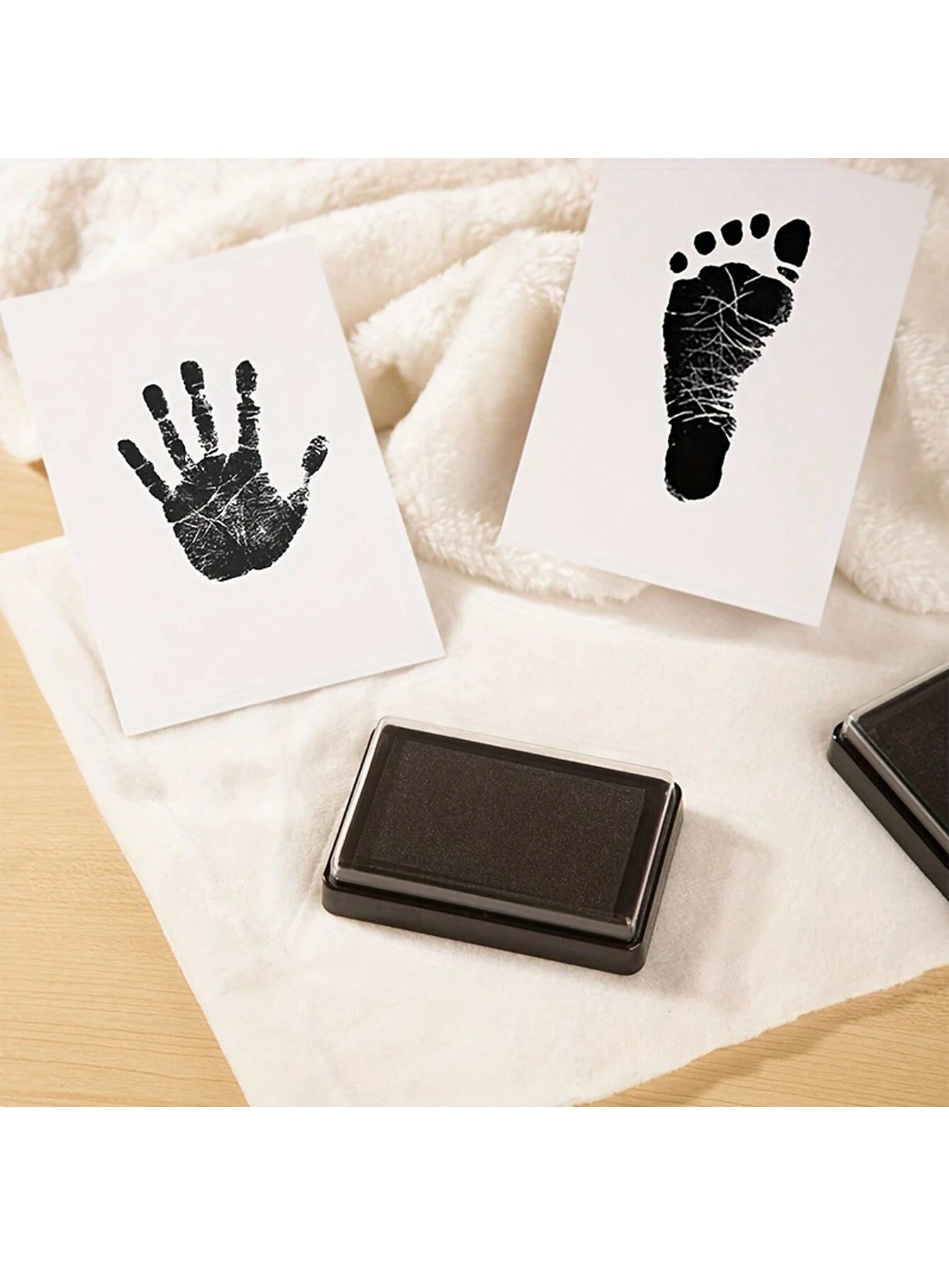 Timeless Impressions DIY Hand & Footprint Kit- Cherish Precious Memories, Perfect For Baby Showers, Easy, Sentimental Gift Idea Baby Shower Family Decorations Gifts Baby Shower Easter Gifts Things Fo