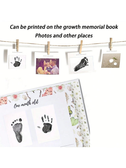 Timeless Impressions DIY Hand & Footprint Kit- Cherish Precious Memories, Perfect For Baby Showers, Easy, Sentimental Gift Idea Baby Shower Family Decorations Gifts Baby Shower Easter Gifts Things Fo