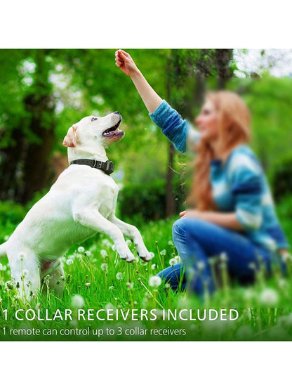 Train Your Dog Easily- Dog Training Collar With 3 Training Modes & 2600ft Control Range
