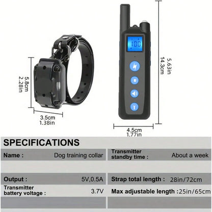 Train Your Dog Easily- Dog Training Collar With 3 Training Modes & 2600ft Control Range