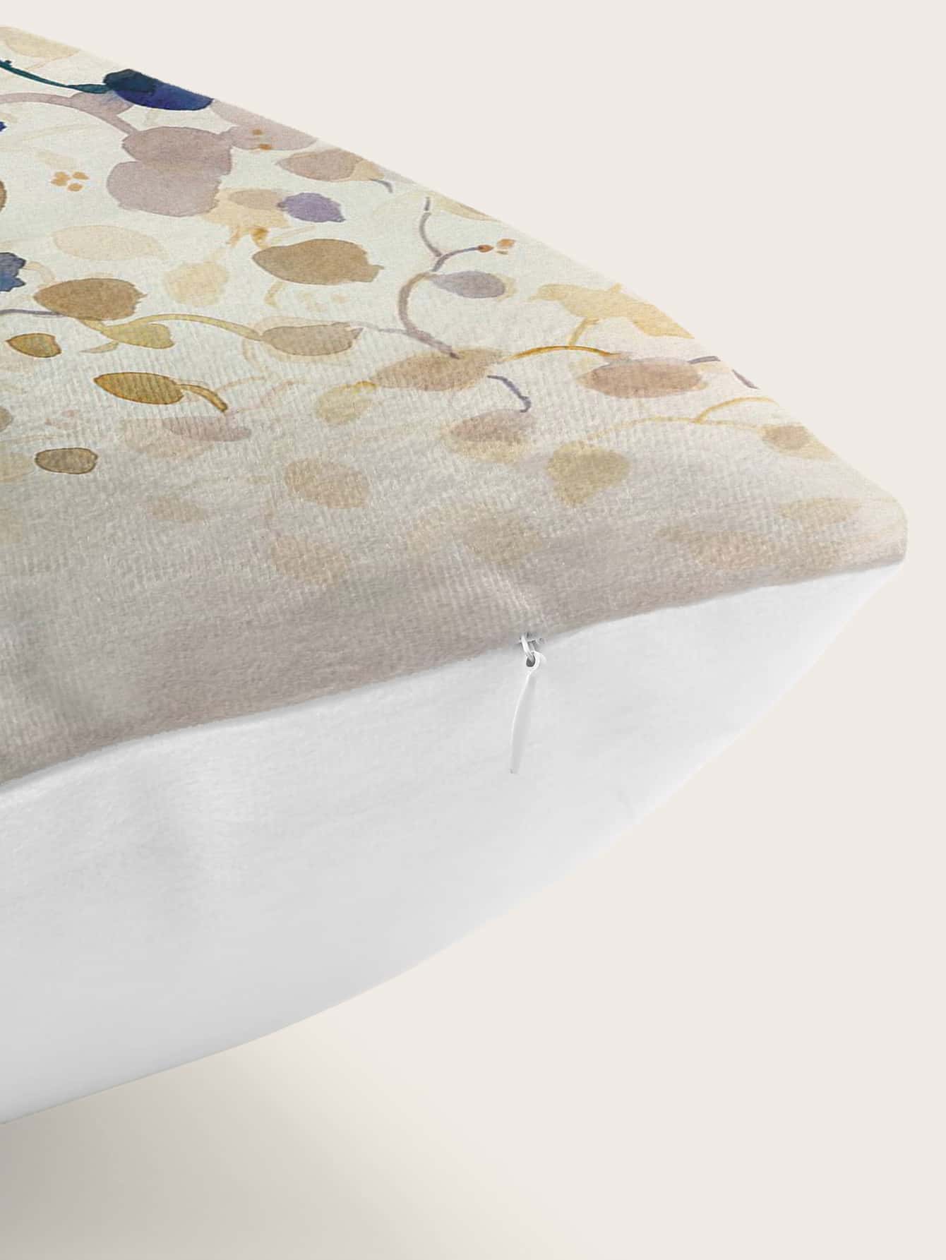Tree Print Lumbar Pillow Cover, Modern Throw Pillow Case, Pillow Insert Not Include, For Sofa, Living Room