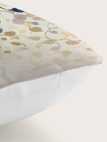 Tree Print Lumbar Pillow Cover, Modern Throw Pillow Case, Pillow Insert Not Include, For Sofa, Living Room