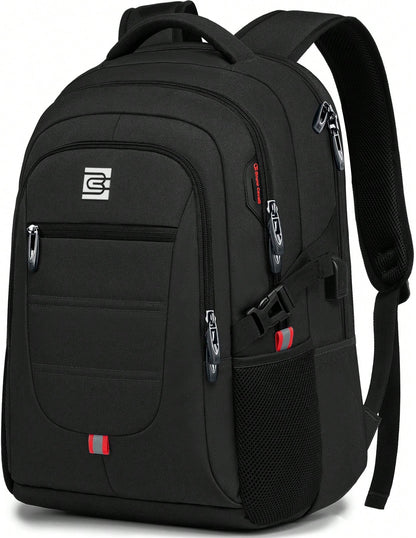 UKEIN Bagsure Travel Laptop Backpack, Business Water Resistant Laptop Backpack With USB Charging Port, College Bag For Men & Women