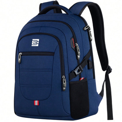 UKEIN Bagsure Travel Laptop Backpack, Business Water Resistant Laptop Backpack With USB Charging Port, College Bag For Men & Women