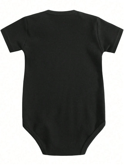 Unisex Baby Short Sleeve Bodysuit I Love My Nonna Heart Letter Print Newborn Triangle Romper Infant Summer One Piece