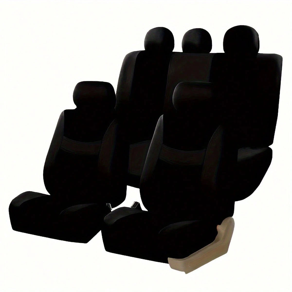 Unisex Car Seat Covers, 5-Seat Full Coverage, Protects Seats, Easy To Install, Breathable Fabric, Suitable For Most Car Models On The Market, All-Season Design.