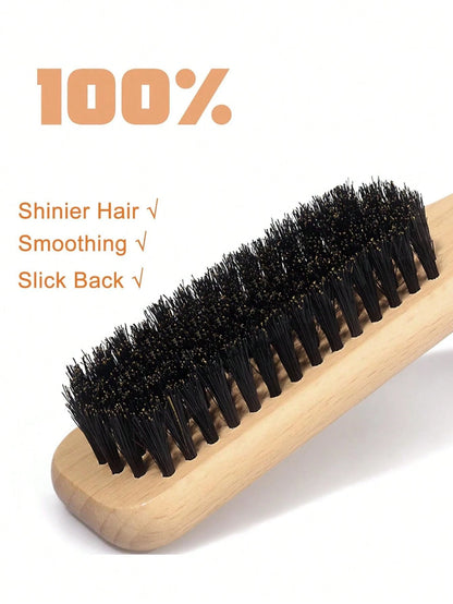Unisex Hair Brush And Beard Brush- Fragrance-Free, Professional Styling Brush, Suitable For Thick/Thin Hair, Gradient Trimming Cleaning Comb, Smooth Styling Tool, Women Hair Brush, Hair, Travel, Hair