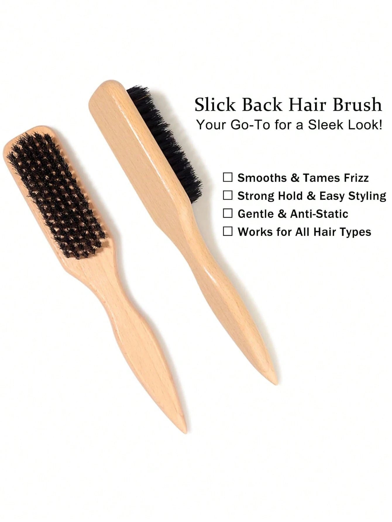 Unisex Hair Brush And Beard Brush- Fragrance-Free, Professional Styling Brush, Suitable For Thick/Thin Hair, Gradient Trimming Cleaning Comb, Smooth Styling Tool, Women Hair Brush, Hair, Travel, Hair