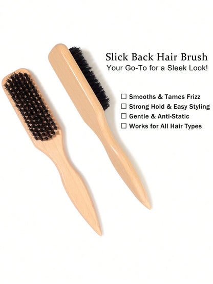 Unisex Hair Brush And Beard Brush- Fragrance-Free, Professional Styling Brush, Suitable For Thick/Thin Hair, Gradient Trimming Cleaning Comb, Smooth Styling Tool, Women Hair Brush, Hair, Travel, Hair