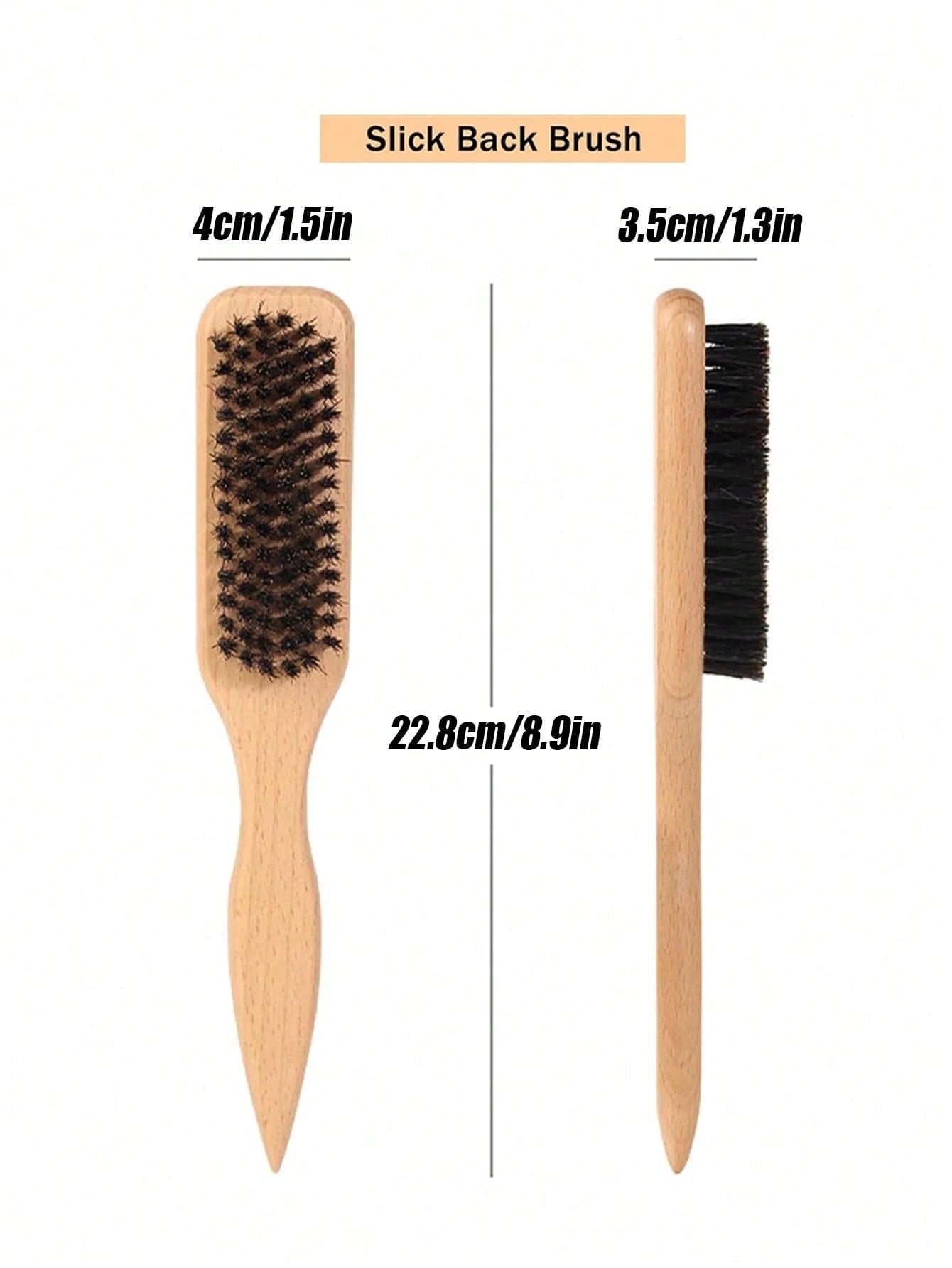 Unisex Hair Brush And Beard Brush- Fragrance-Free, Professional Styling Brush, Suitable For Thick/Thin Hair, Gradient Trimming Cleaning Comb, Smooth Styling Tool, Women Hair Brush, Hair, Travel, Hair