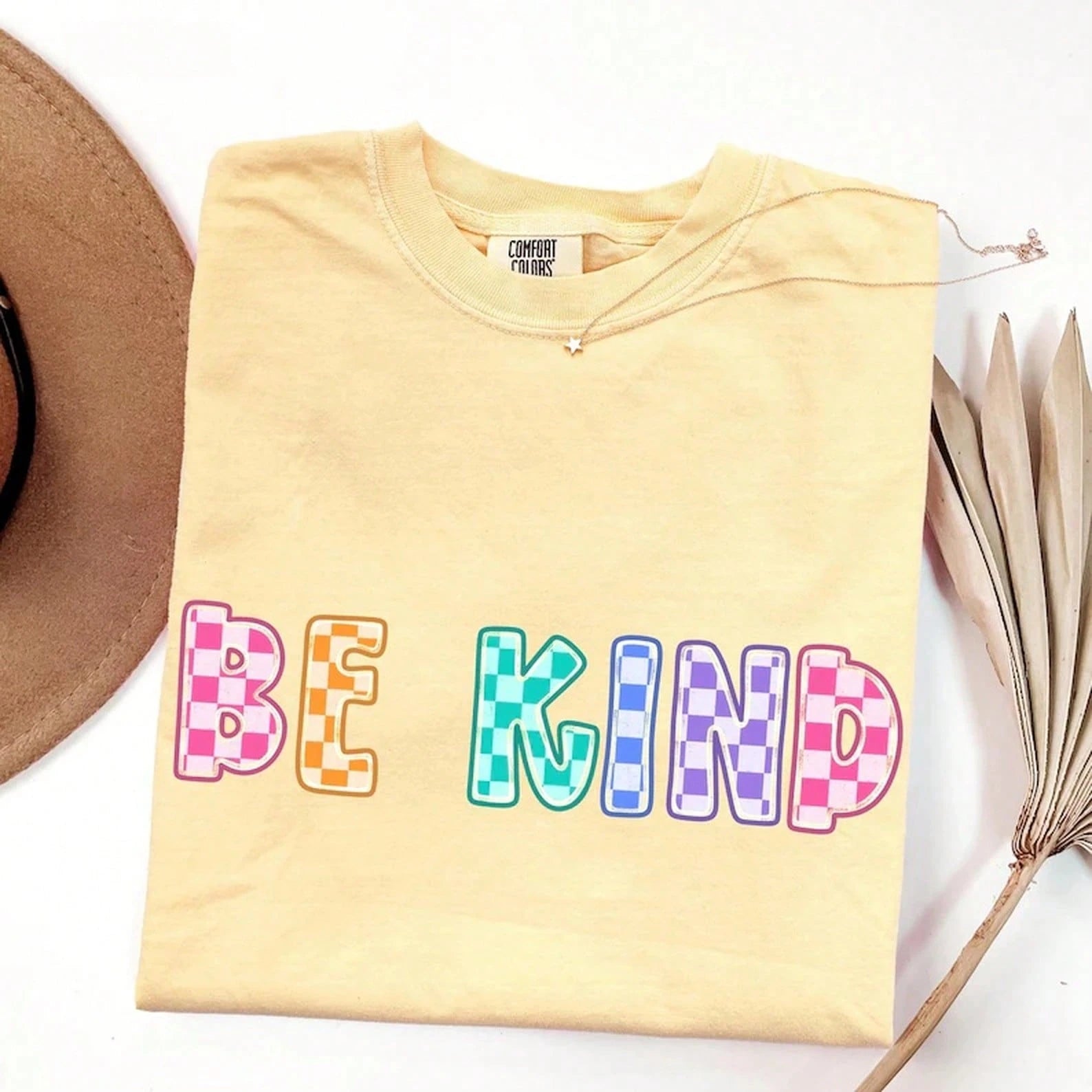 Unisex T-Shirt-Be Kind Retro Shirt, Kindness Teacher T-Shirt, School Counselor Motivational Tee, Mental Health Shirt,Choose TShirt-L61