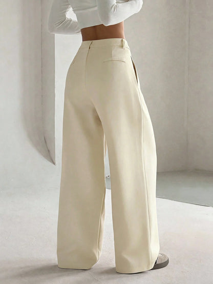 Unity Women's Premium High-Waist Elegant Slimming Wide Leg Pants Fall Cloth For Women