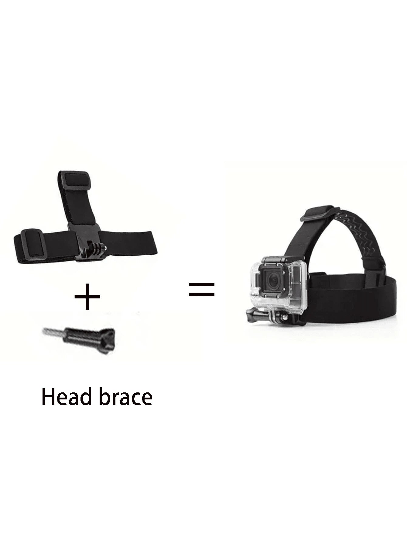 Universal Chest Mount Phone Holder, Adjustable Chest Mount Bracket, Action Camera Kit, Head Strap/Chest Strap Mount, Suitable For Outdoor Live Streaming, Fishing, Shooting, Cycling, Skiing And Other O