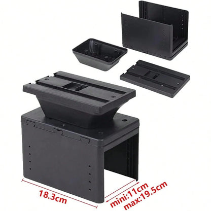Universal Model Armrest Box Car Storage Box Support Arm Interior Retrofit Parts