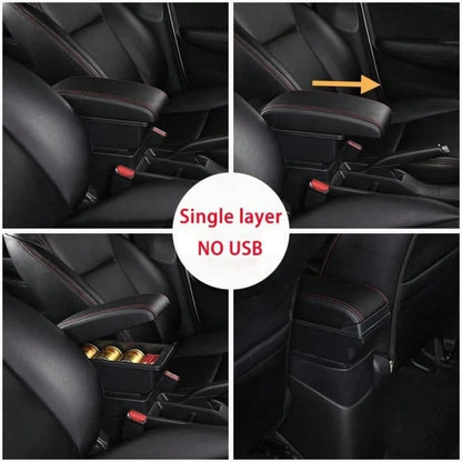 Universal Model Armrest Box Car Storage Box Support Arm Interior Retrofit Parts
