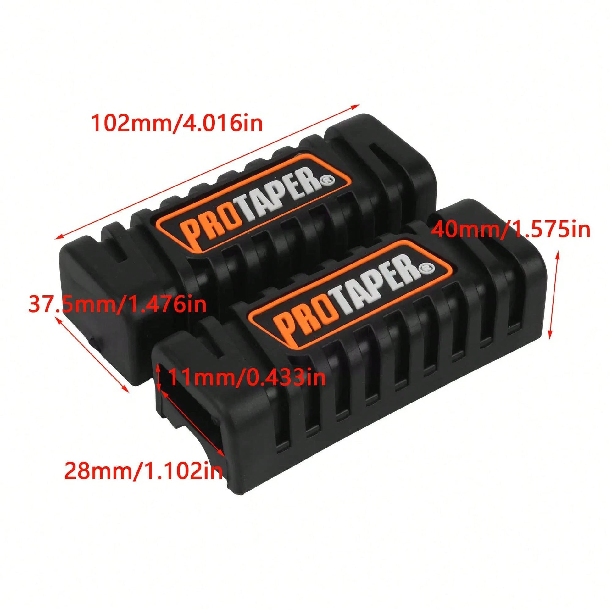 Universal Motorcycle Front Foot Pedal Covers, Including A Pair Of Off-Road Motorcycle Foot Pedal Covers