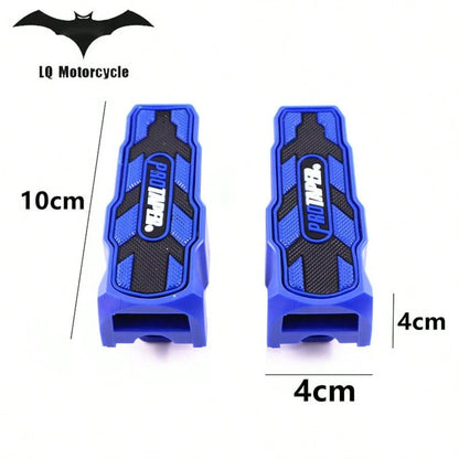Universal Motorcycle Front Foot Pedal Covers, Including A Pair Of Off-Road Motorcycle Foot Pedal Covers