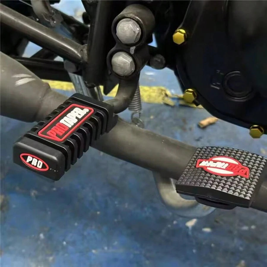Universal Motorcycle Front Foot Pedal Covers, Including A Pair Of Off-Road Motorcycle Foot Pedal Covers