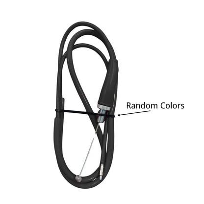 Universal Motorcycle Throttle Cable| Colorful Clutch Cable| Mechanical Steel Wire Smooth Control Cable Suitable For CRF150F CRF230F TTR125 TTR230 Kawasaki KLX140 50cc-250cc Dirt Bike Pit Bike ATV