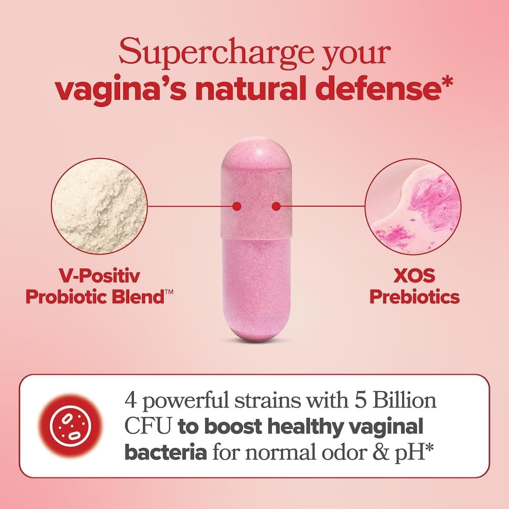 URR-O Vaginal Probiotics – Restore PH Balance, Control Odor & Support Urinary Health| Prebiotics + Probiotics For Feminine Freshness| 60 Caps – 60-Day Supply