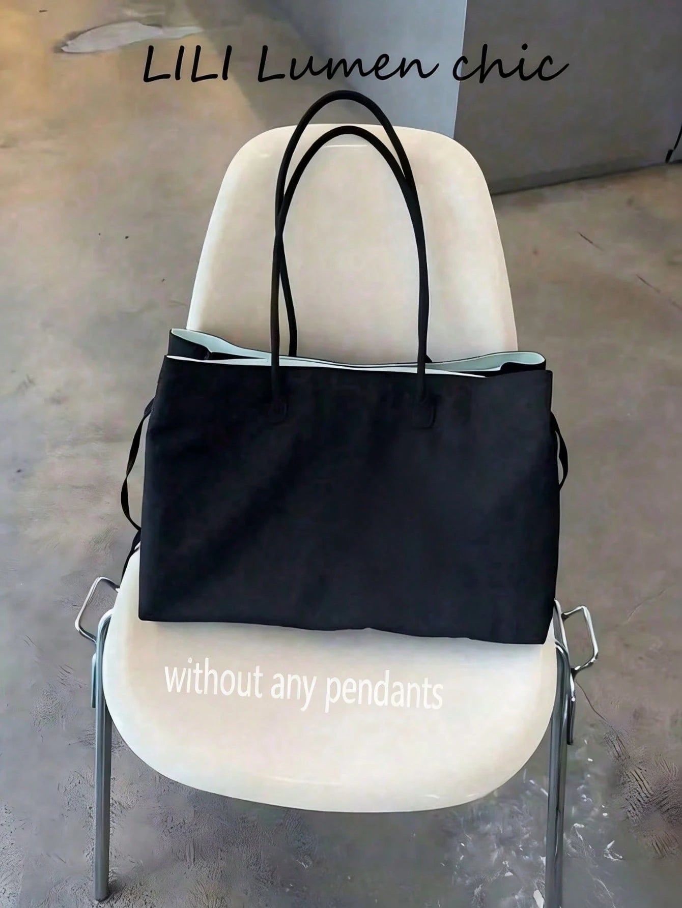 Vacation Style Tote Bag, Contrasting Lining With Distinct Layering, Dual Zipper Compartment Design For Organized Storage, Side Drawstring To Customize Bag Silhouette, Suitable For Teachers, Moms, Stud