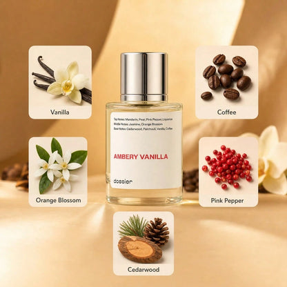 Vanilla 50ml/1.7oz Eau De Parfum Spray, Long Lasting Perfume Cologne, Sweet Warm Scent For Daily Wear, Evening, Travel And Gift