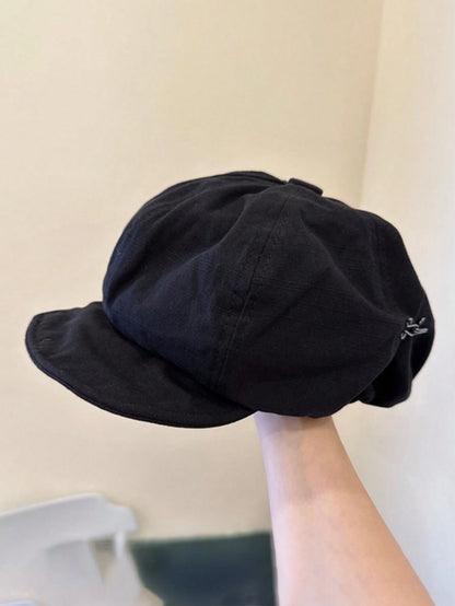 Vintage Newsboy Cap, Face-Flattering Design, Casual Versatile, Women's Essential Vintage Artistic Accessory, Breathable And Comfortable, Artist Style