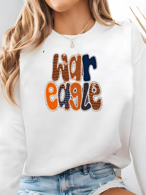 War Eagle Shirt: Retro Auburn Tigers Game Day Tee Sweatshirt