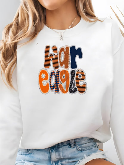 War Eagle Shirt: Retro Auburn Tigers Game Day Tee Sweatshirt