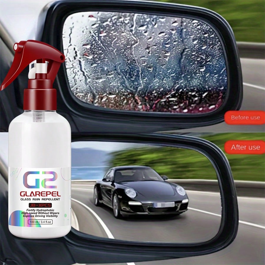 Water Repellent Spray Anti Rain Coating For Car Glass Hydrophobic Waterproof Car Liquid Windshield Mirror Mask Spray ﻿G2