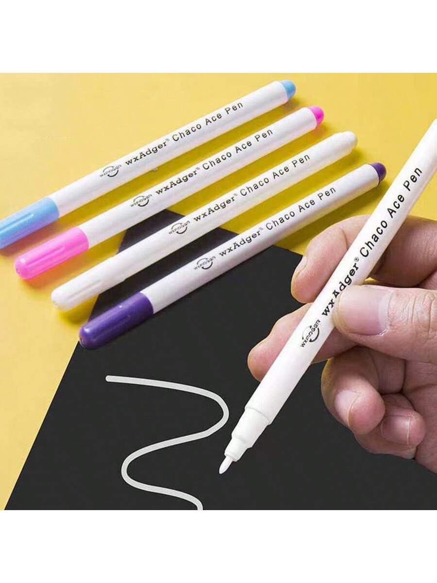 Water-Soluble Erasable Fabric Marking Pens, For Sewing Disappearing Ink Pen, Fabric Marking And Tracing Tools (Random Style, Random Color)