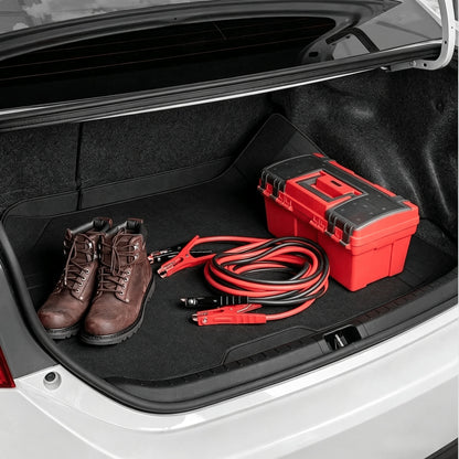 Waterproof Wear Resistant PVC Universal Car Trunk Mat With Anti Slip Surface, Customizable Cuttable Cargo Pad For Car Interior Protection