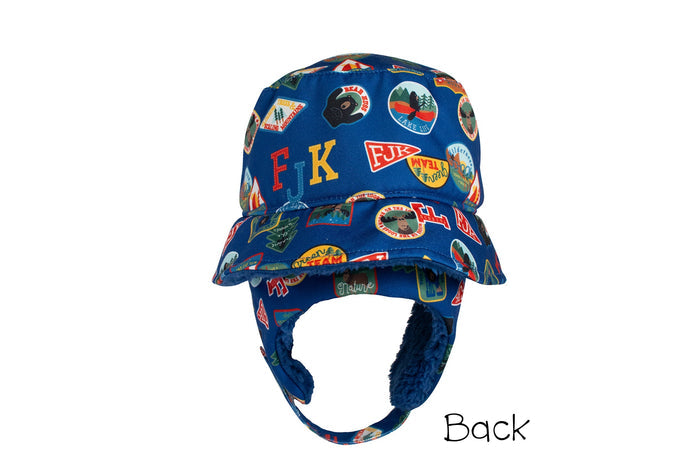 Winter Bucket Hat - Patches