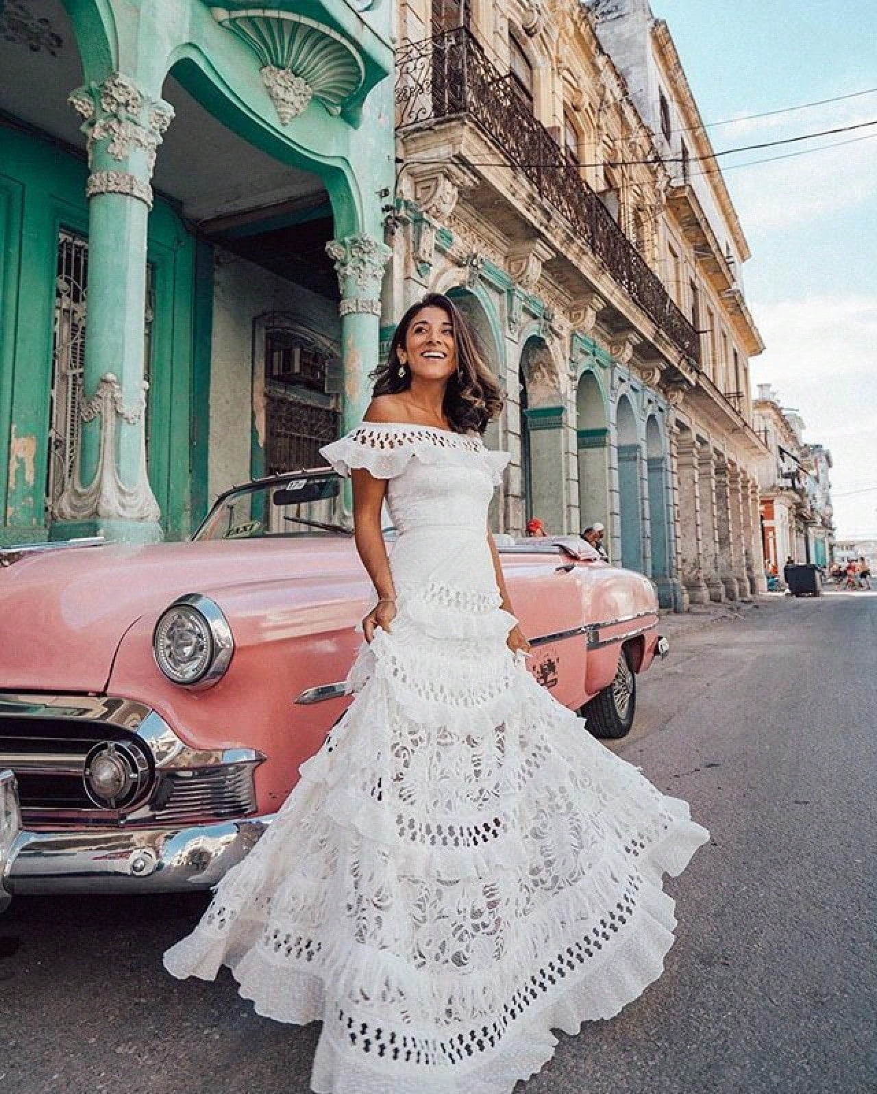 Women Off Shoulder Ruffle Tiered Maxi Dress, Eyelet Cutout Flowy Swing Gown, Western Holiday Ropa De Verano Outfit