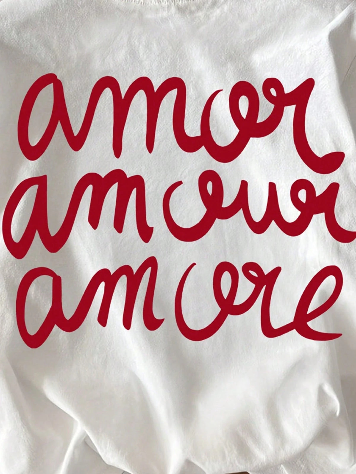 Women's Casual Letter Print Round Neck Short Sleeve T-Shirt