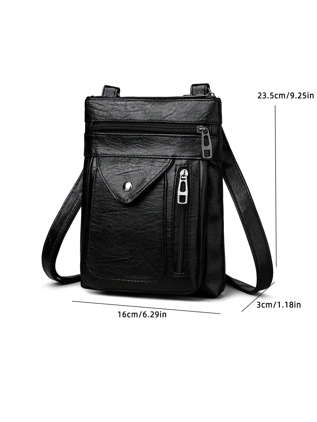 Women's Fashion Mini Shoulder Bag, Rivet Decor Crossbody Bag For Shopping And Traveling, Phone And Coin Purse