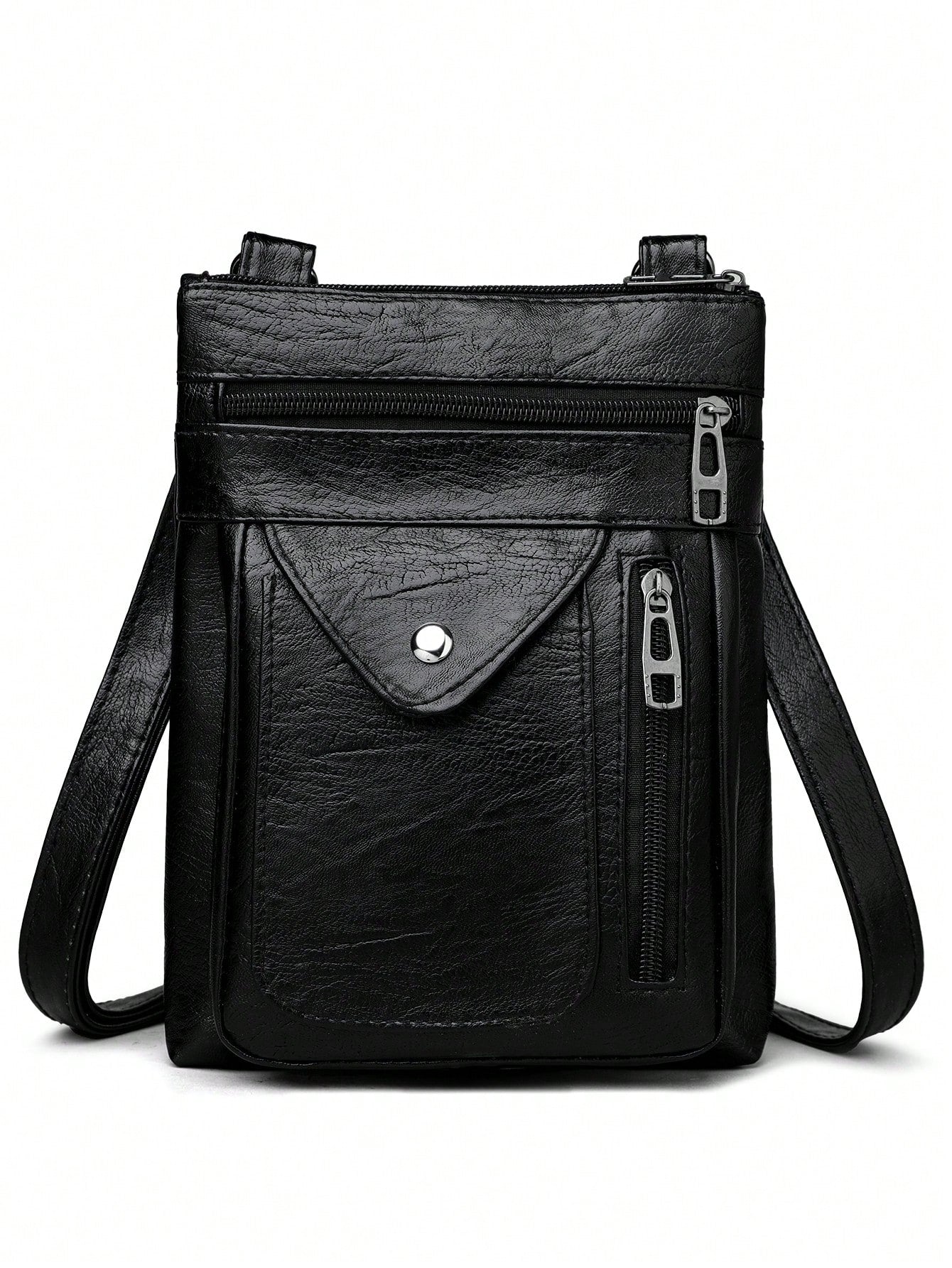 Women's Fashion Mini Shoulder Bag, Rivet Decor Crossbody Bag For Shopping And Traveling, Phone And Coin Purse