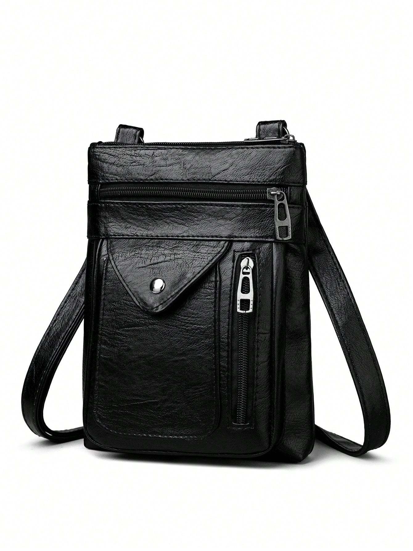 Women's Fashion Mini Shoulder Bag, Rivet Decor Crossbody Bag For Shopping And Traveling, Phone And Coin Purse